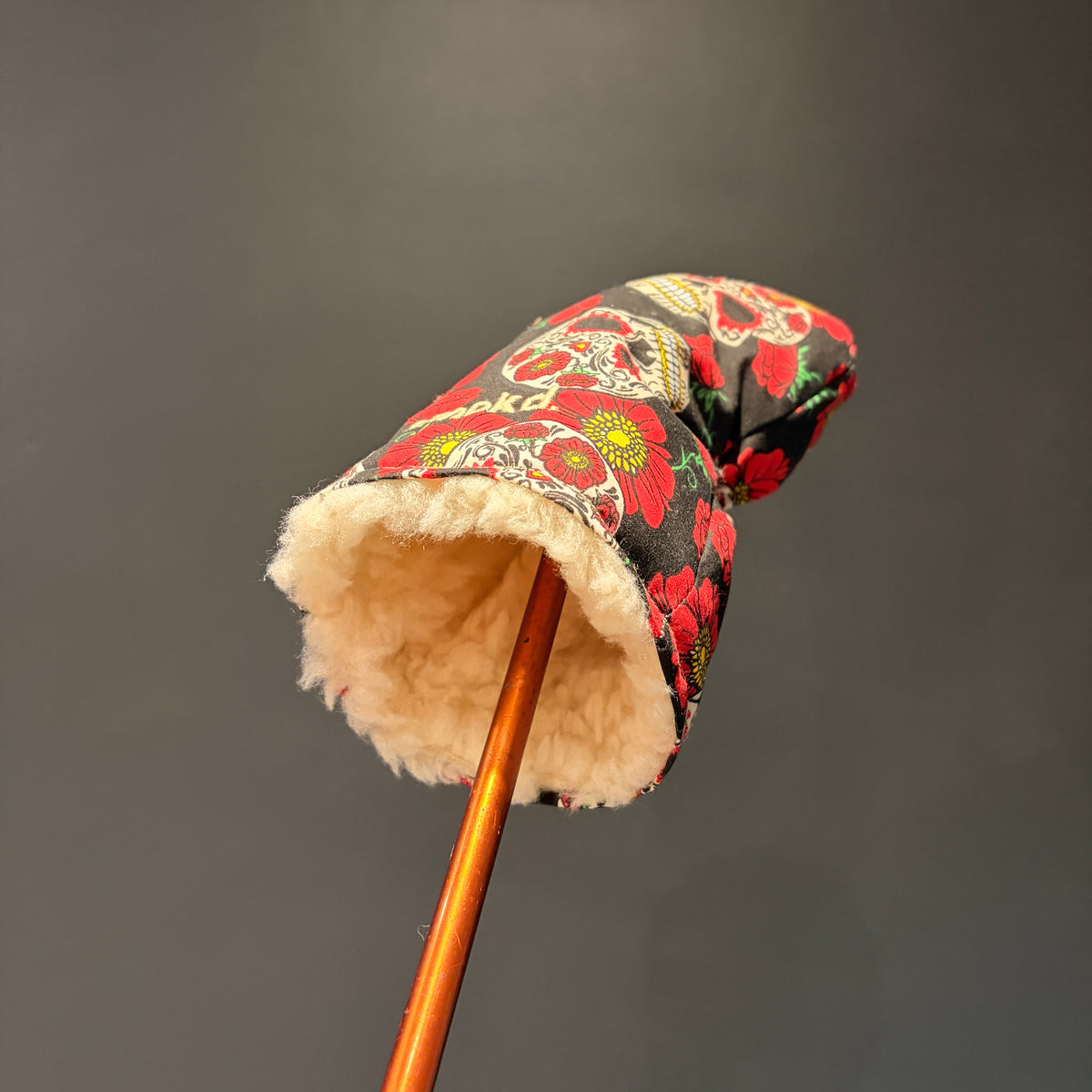 Fairway wood fitted headcover - Skulls & Roses